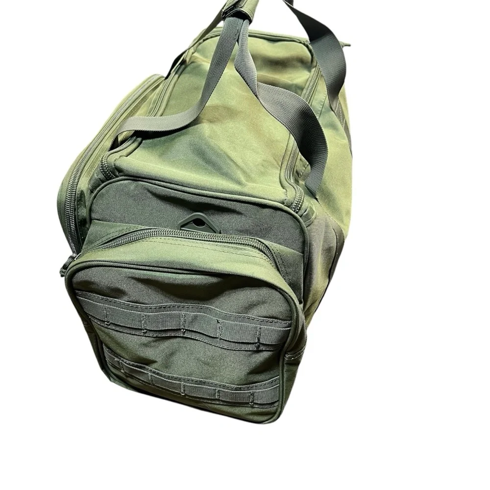Highland Tactical Army Green Large Multi-pocket Outdoor Travel Duffel Bag